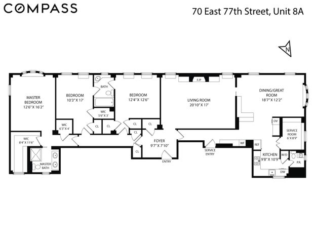 70 East 77th Street 8-A Upper East Side New York NY 10075